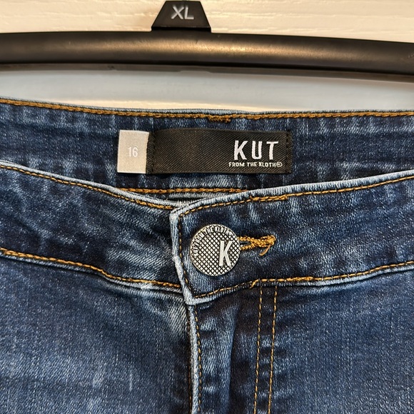 Kut from the Kloth dark wash jeans size 16 - Picture 6 of 9